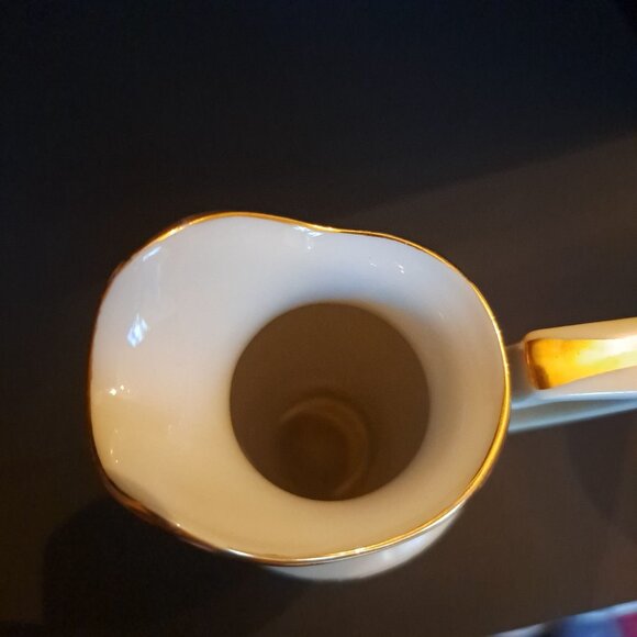 Handcrafted Noritake Berry Creamer Gold Trim Decorative Design Vintage - Picture 9 of 11